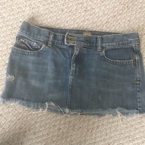 Jean skirt